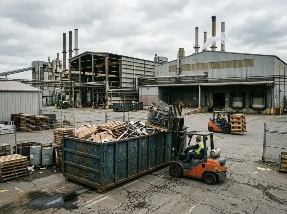 industrial-factory-scrap-conta-003 — frequently asked questions, Cheap Roll-off Dumpster Rentals in Brighton, IL